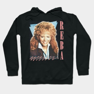 Reba McEntire // Vintage Faded 80s Style Fan Design Hoodie